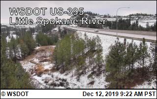 Little Spokane River on SR-395 @ MP 173 / Canada