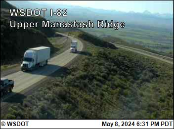 Manastash Ridge Summit on I-82 @ MP 7