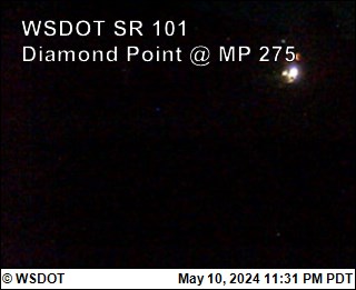 Diamond Point on US 101 @ MP 275 / Canada