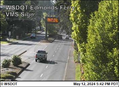 Edmonds Ferry VMS Sign