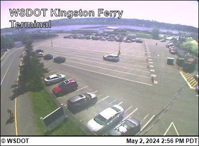 Poulsbo webcam - Kingston Ferry Terminal - Poulsbo webcam, Puget Sound, Kitsap County