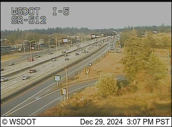 WSDOT - I-5: SB/SR 512 Interchange - Tacoma Washington Cameras