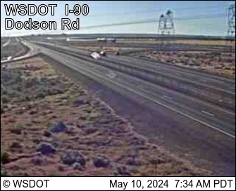 Traffic Cam I-90 at MP 164.5 (Looking East)