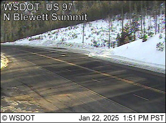 US 97 at MP 163.8: Blewett Pass Summit