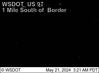 Traffic Cam US 97 at MP 335: Border Approach-Oroville - South