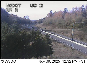 Wsdot Us 2 At Mp 5 Sr 9 Interchange Seattle Washington Cameras