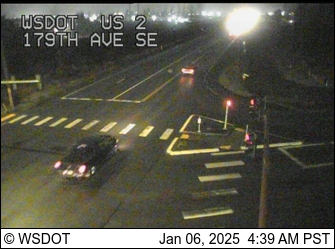 US 2 at MP 13.9: 179th Ave SE