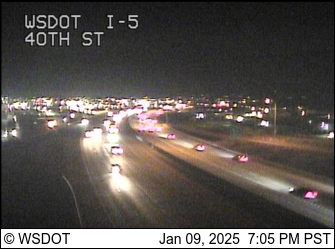 I-5 at MP 192.7: 40th St