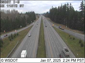 I-5 at MP 202.4: 116th St NE