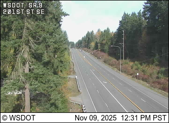 Wsdot Sr 9 At Mp 2 2 201st St Se Seattle Washington Cameras