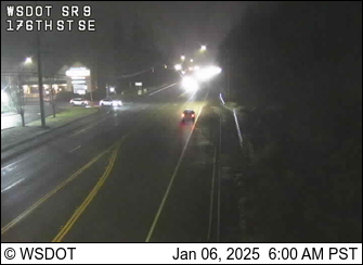 SR 9 at MP 4: 176th St SE