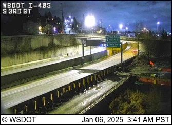 I-405 at MP 3.6: S 3rd St