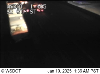 WSDOT - I-405 at MP 12.8: SE 8th St - Seattle Washington Cameras