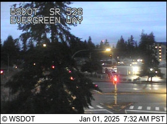 SR 526 at MP 3.5: Evergreen Way