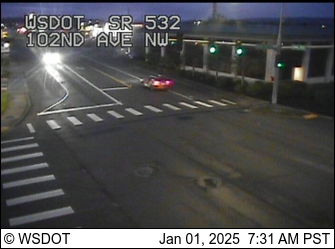 SR 532 at MP 4: 102nd Ave NW