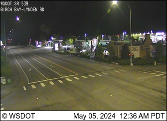 Webcam at corner of Guide Meridian and Birch Bay Lynden Road