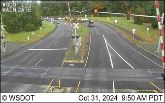 Wsdot - I-5 At Mp 120.8: Jblm Main Gate Rail Crossing - Tacoma 