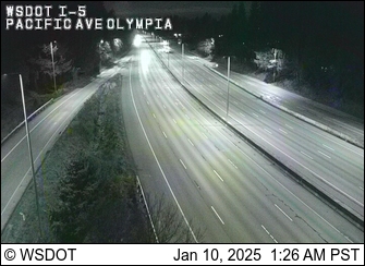 I-5 at MP 107.2: Pacific Ave (Olympia)