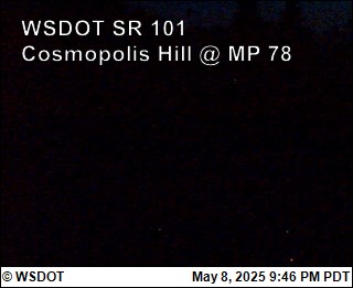 Traffic Cam US 101 at MP 78.3: Cosmopolis Hill