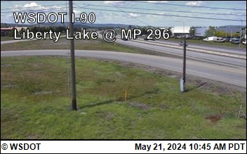 Traffic Cam I-90 at MP 296: Liberty Lake (1)