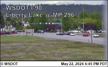 Traffic Cam I-90 at MP 296: Liberty Lake (8)