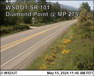 Traffic Cam US 101 at MP 274.6: Diamond Point