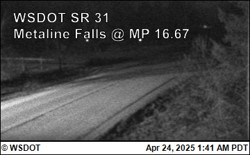 Traffic Cam SR 31 at MP 16.6: Metaline Falls