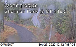 Traffic Cam SR 20 at MP 319.5: Sherman Pass