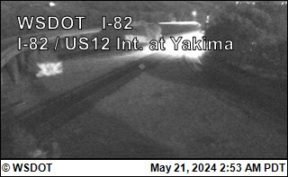 Traffic Cam I-82 at MP 31.28: US 12 Interchange @ N. Yakima