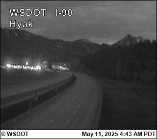 Current photo of I90 at Hyak