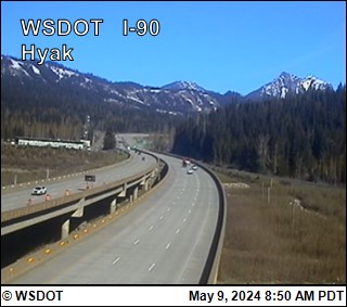 Current photo of I90 at Hyak