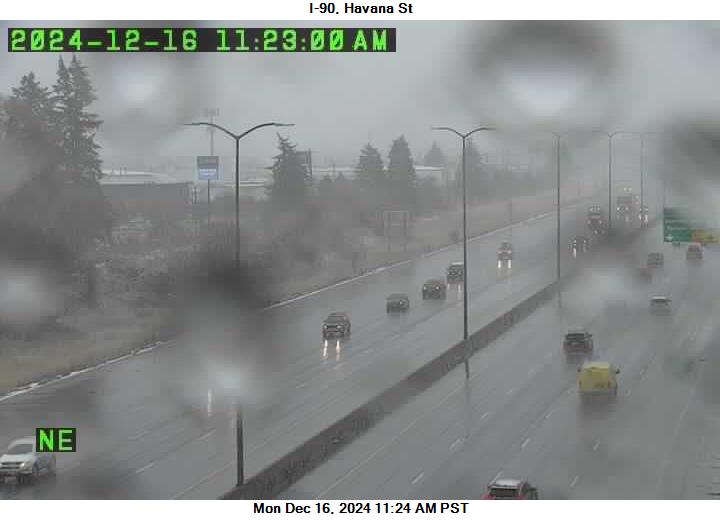 WSDOT - I-90 at MP 285.2: Havana - Spokane Washington Cameras