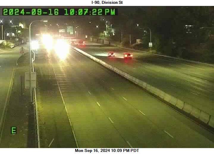 WSDOT I90 at MP 282.2 Division 1 Spokane Washington Cameras