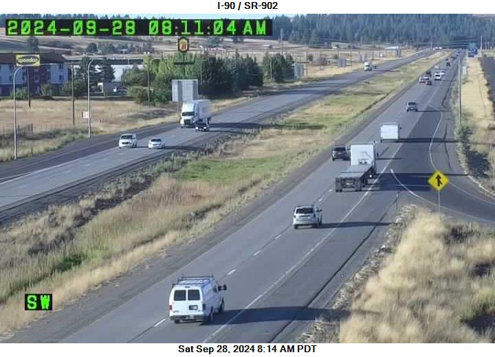 WSDOT I90 at MP 272.2 SR902 Interchange Eastern Washington Cameras