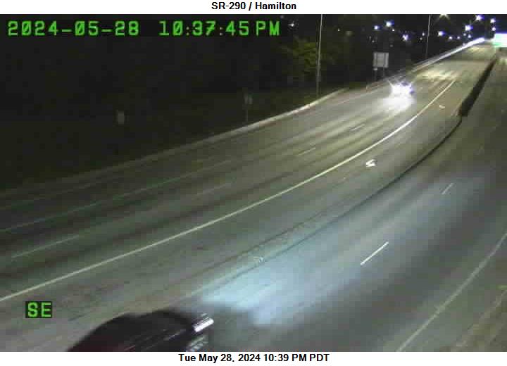 Traffic Cam SR 290 at MP .7: Hamilton