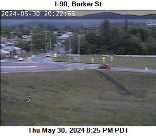 Traffic Cam I-90 at MP 293.9: Barker Rd