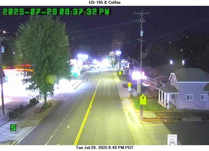 WSDOT US 195 at MP 38.5 Colfax Washington State Traffic Cameras