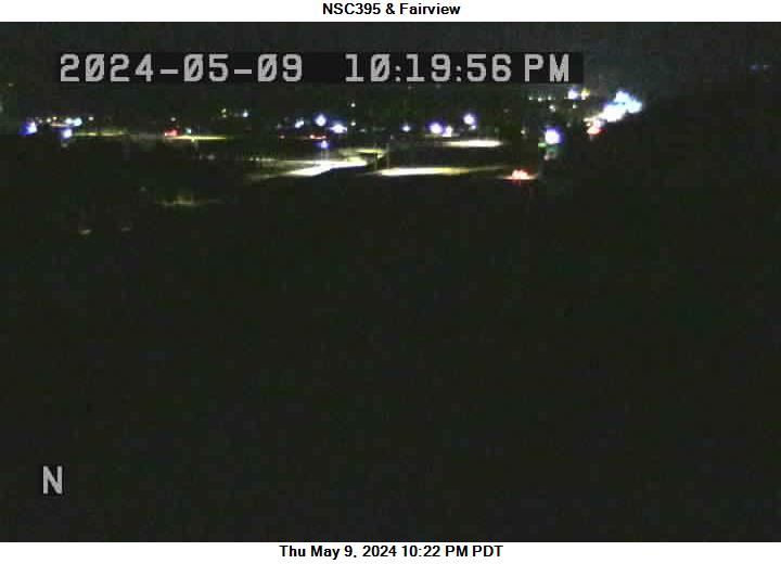 Traffic Cam US 395 NSC at MP 163.4: NSC 395 & Fairview