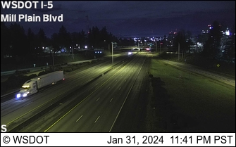I 5 At Mp 1 1 Mill Plain Blvd Traffic Cam