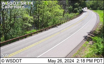 Traffic Cam SR 14 at MP 23.9: CapeHorn