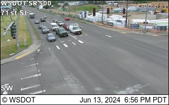 Traffic Cam SR 500 at MP 6.4: 71st St