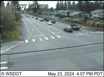 Traffic Cam SR 500 at MP 8.7: 152nd Ave