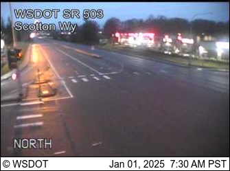 SR 503 at MP 7.3: Scotton Way