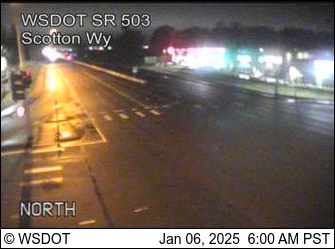 SR 503 at MP 7.3: Scotton Way