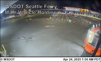 Bainbridge Island Ferry Holding in Seattle