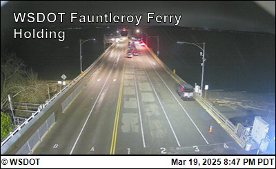 Traffic Cam WSF Fauntleroy Ferry Holding